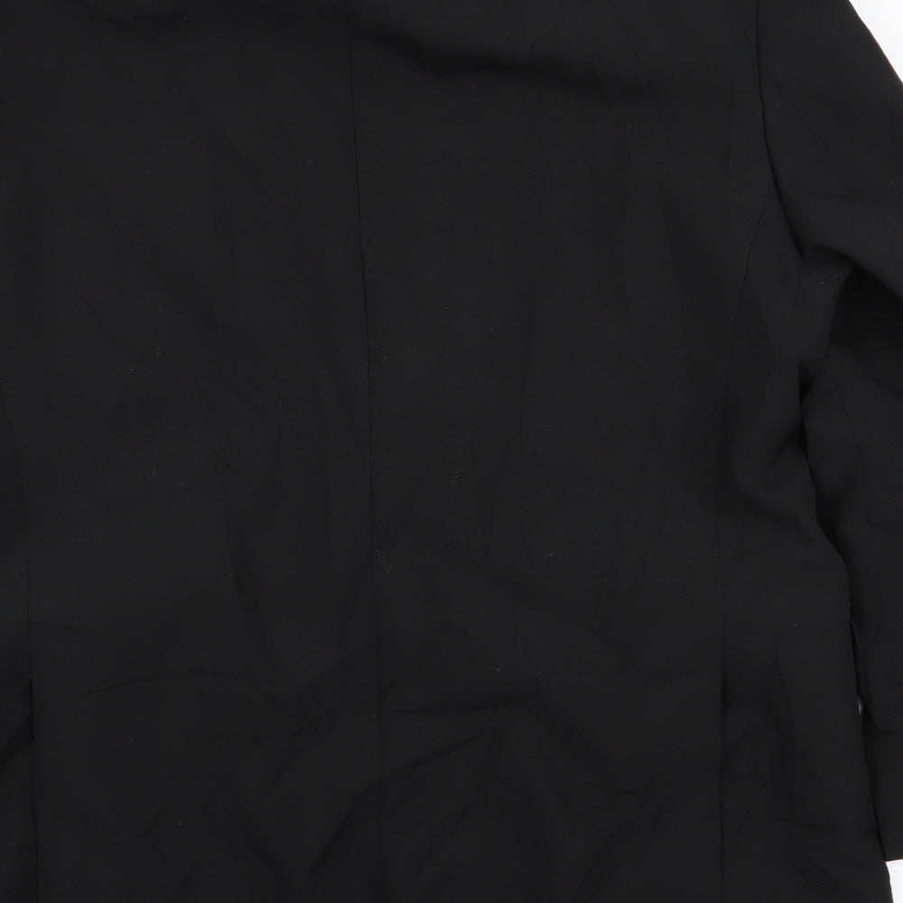Mens UK Size 40 daniel drescott Regular Black Suit Jacket