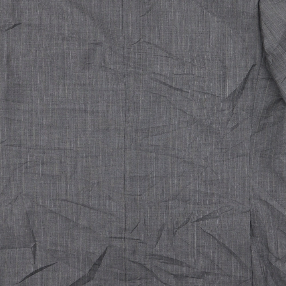 Mens UK Size 46 Brook Taverner Regular Grey Suit Jacket