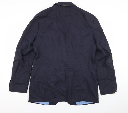 Mens UK Size 40 collezione Regular Blue Suit Jacket