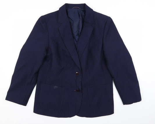Womens UK Size 18 st michael Regular Blue Blazer