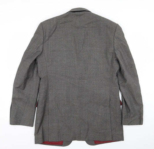 Alfred Brown Mens Grey   Jacket Blazer Size 40