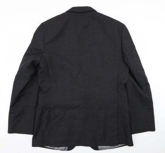 Mens UK Size 44 tom english Regular Grey Suit Jacket