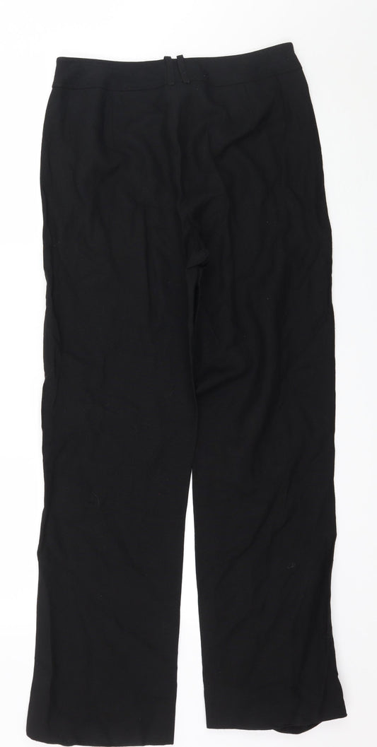 CC Womens Black Trousers Size 10 L29 in