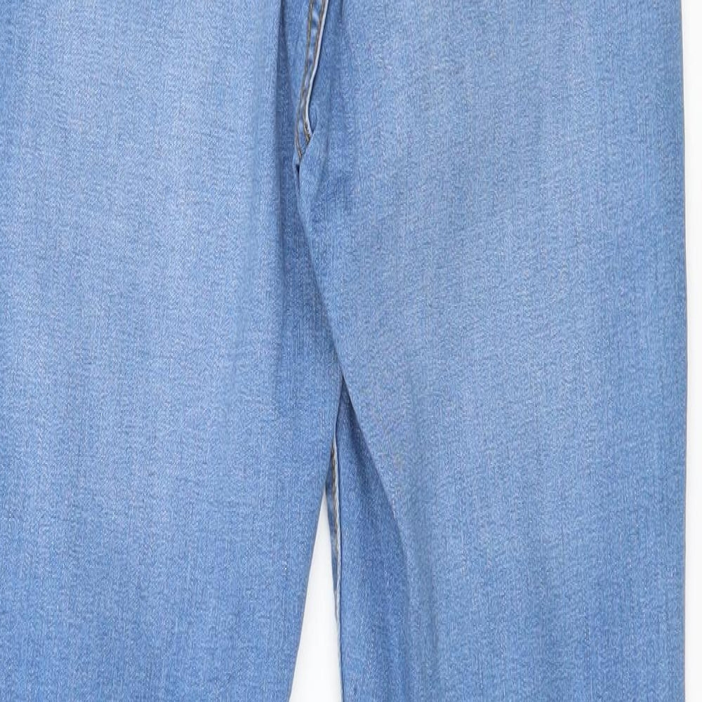 Denim & Co. Womens Blue Denim Skinny Jeans Size 8 L29 in