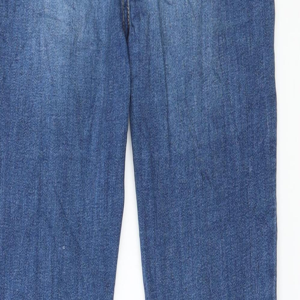 Womens UK Size 10 TALLY WEiJL Regular Fit Skinny Blue Jeans