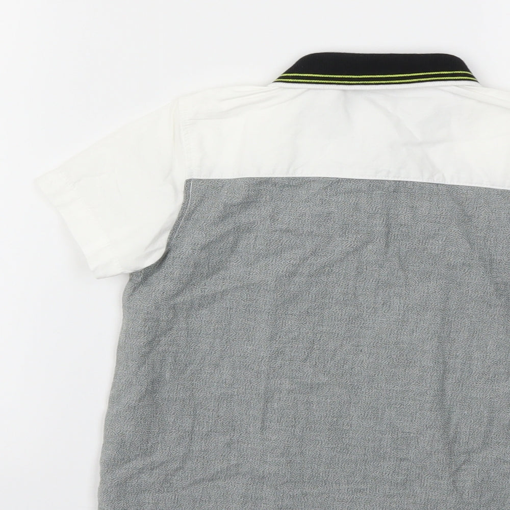 Matalan Boys Grey Basic T-Shirt Size 5 Years