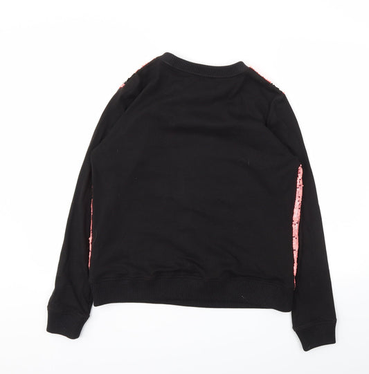 River Island Womens Black Pullover Jumper Size 10