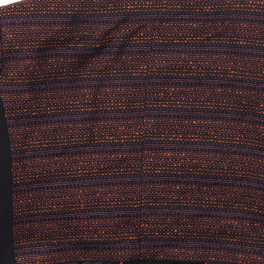 CC Womens Purple Jacket Blazer Size 10