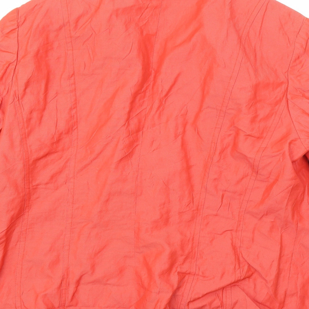 Gerry Weber Womens Red Jacket Blazer Size 18