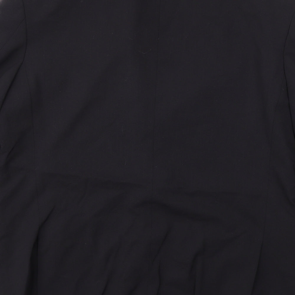 Mens UK Size 44 Canada Regular Black Suit Jacket