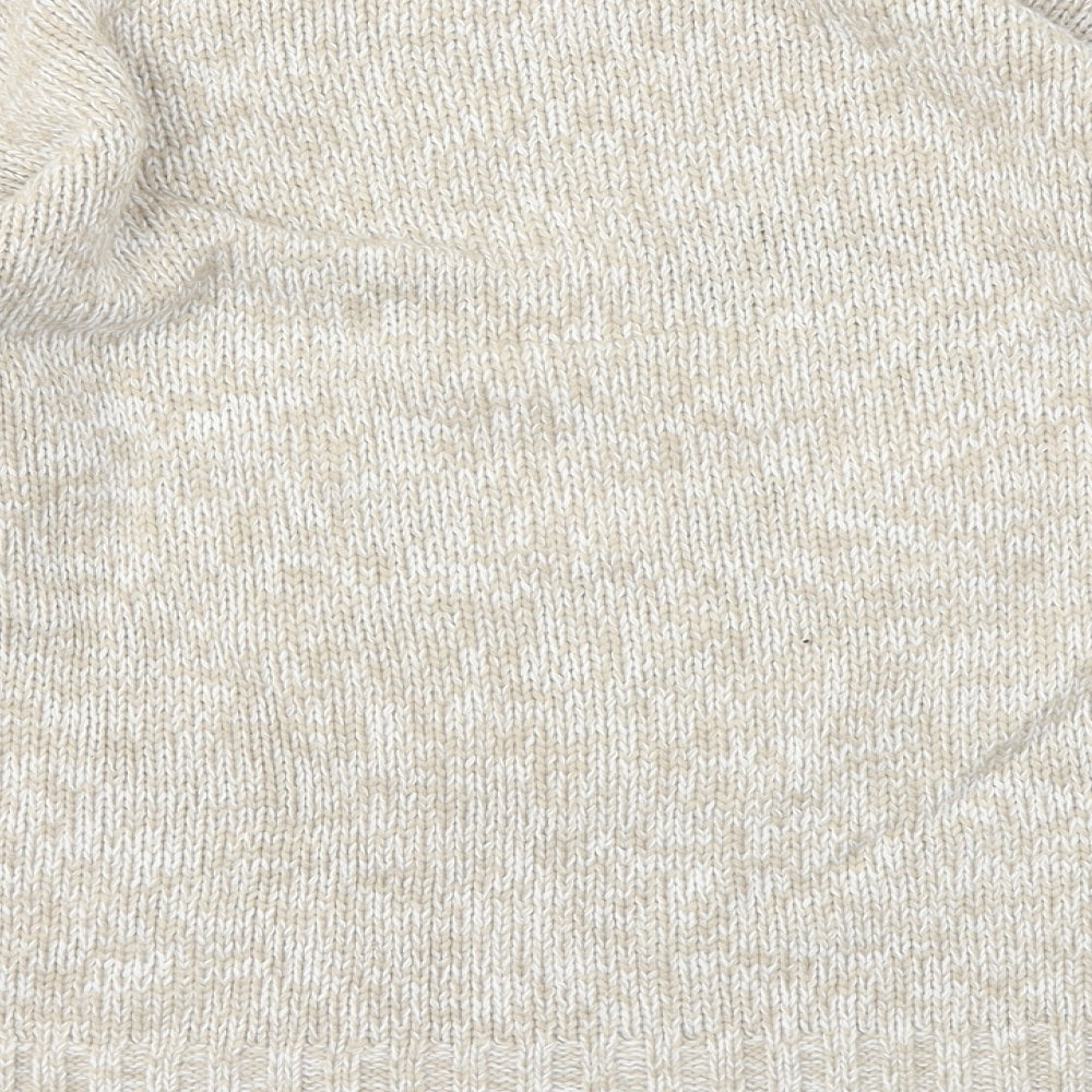 Primark Womens Brown Animal Print Pullover Jumper Size 8