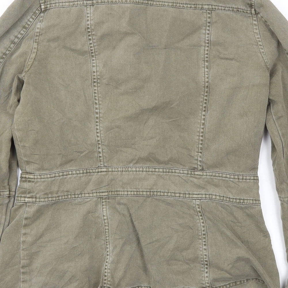 F&F Womens Green Jacket Coat Size 8