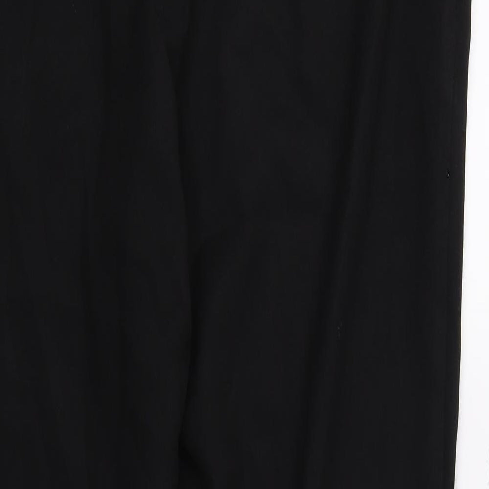 New Look Womens Black Trousers Size 8 L28 in