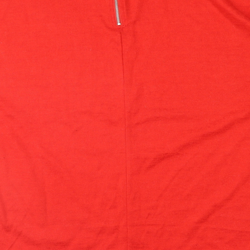 Primark Womens Red Pullover Jumper Size S