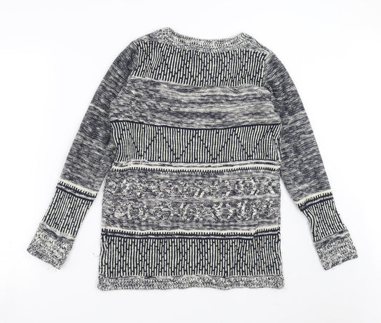 Womens UK Size 12 Matalan Blue Pullover Jumper