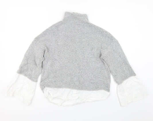 Womens UK Size 12 Urban Bliss Grey Pullover Jumper