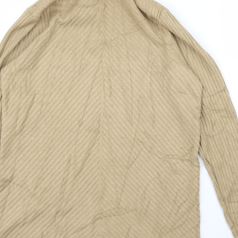 Womens UK Size M Preworn Beige Pullover Jumper