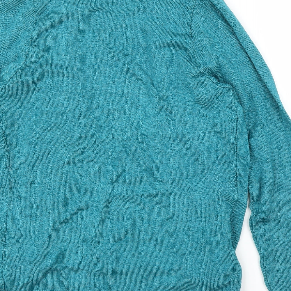 Womens UK Size M Lizzi Green Cardigan Jumper