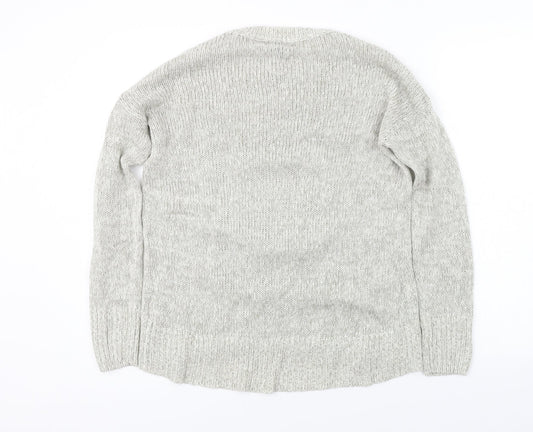 Womens UK Size S New Look Beige Pullover Jumper