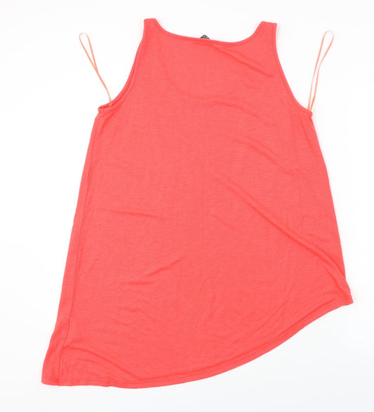 F&F Womens Pink Basic T-Shirt Size 14