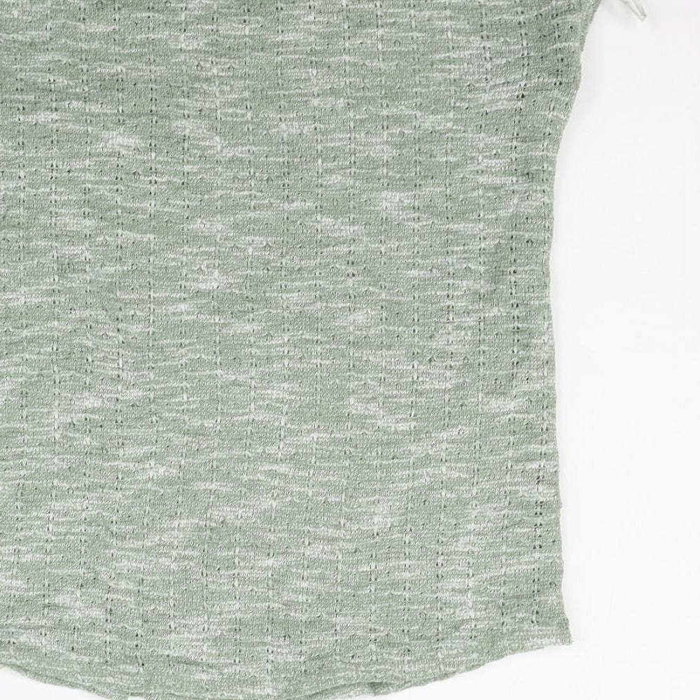 Womens UK Size 8 New Look Green Pullover Jumper