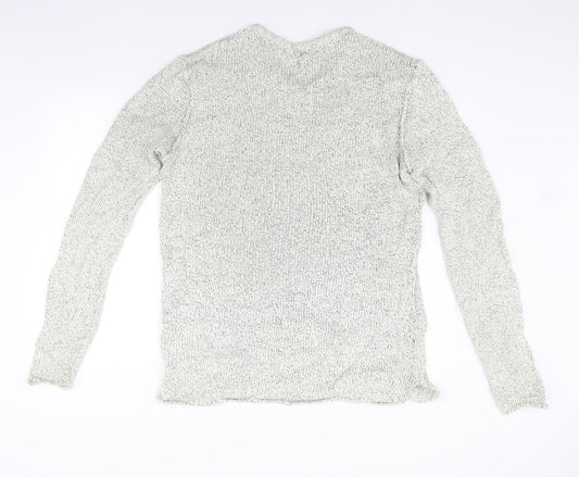 Divided Womens Beige Pullover Jumper Size M
