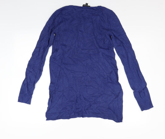 Topshop Womens Blue Jumper Dress Size 10