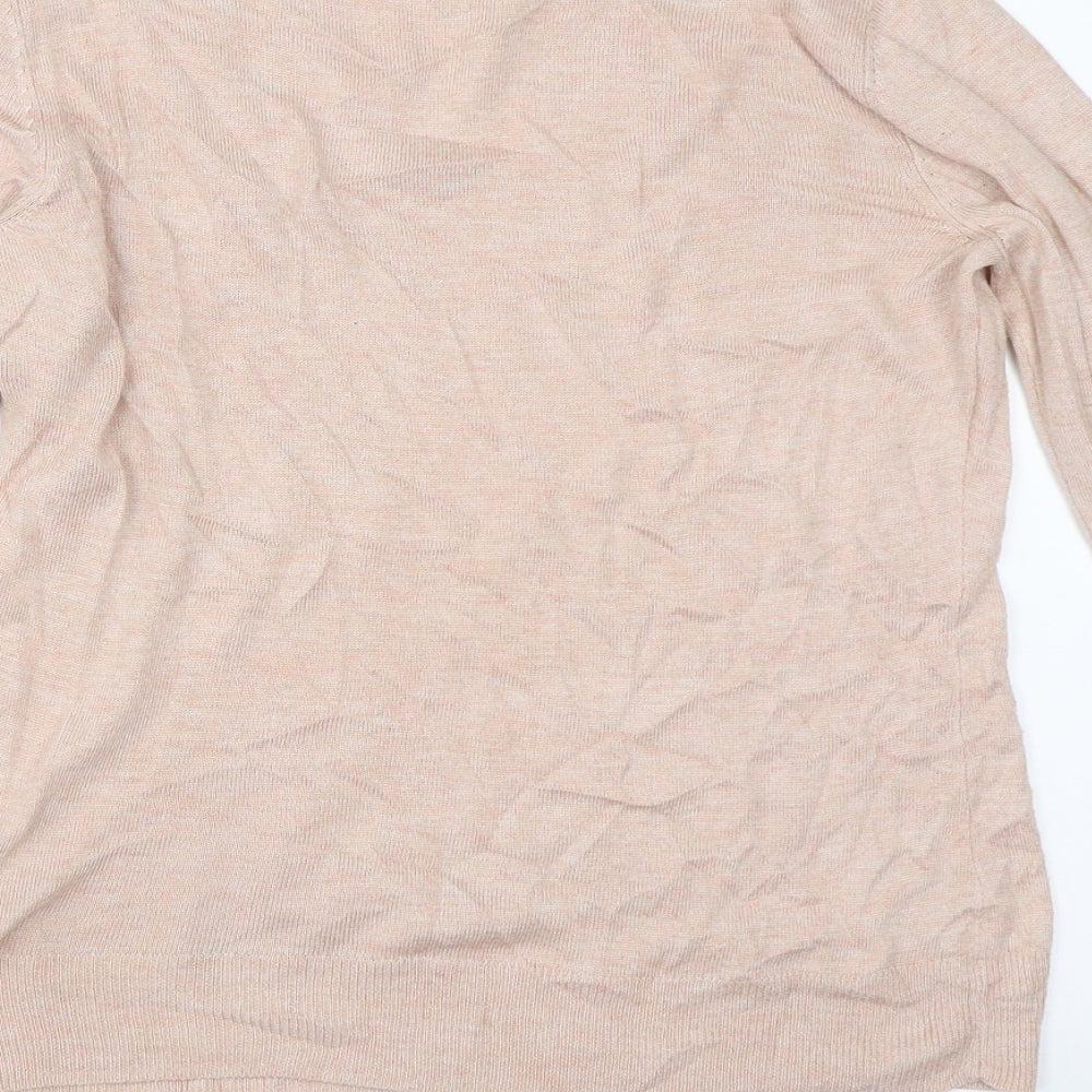 F&F Womens Pink Pullover Jumper Size 12