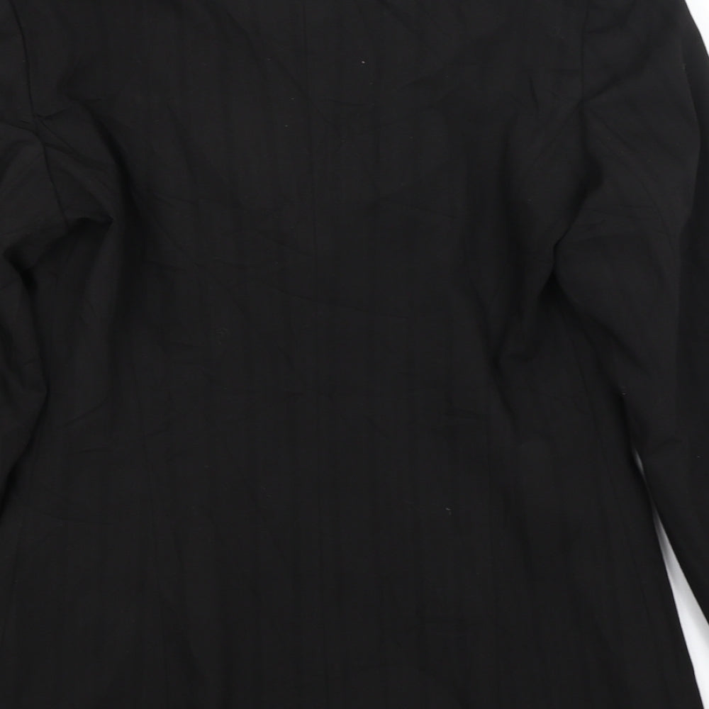Promod Womens Black Jacket Blazer Size 12