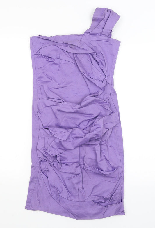 Bay Womens Purple Bodycon Size 8