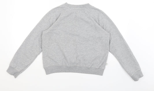 Accessorize Womens Grey Pullover Jumper Size M