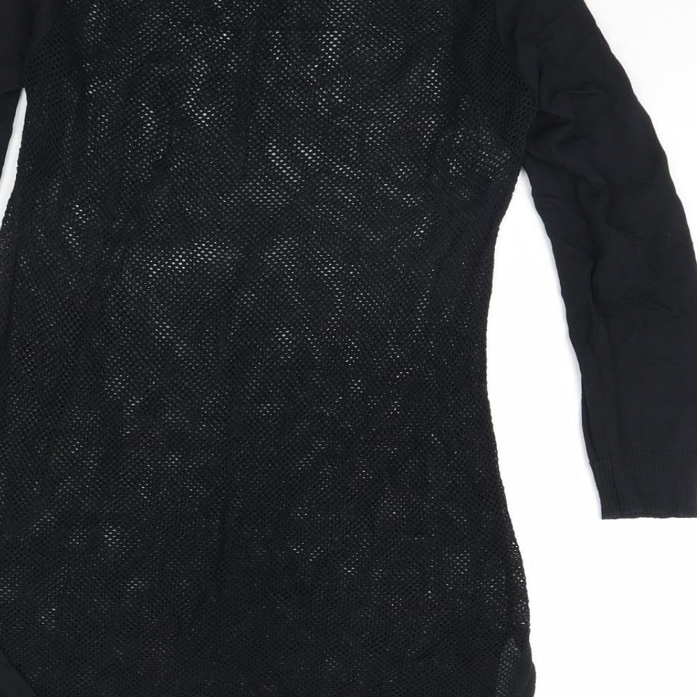 Lindex Womens Black Pullover Jumper Size S