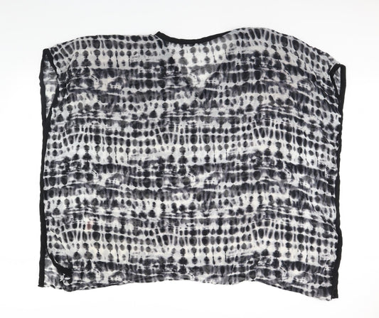 F&F Womens Black Basic Blouse Size L