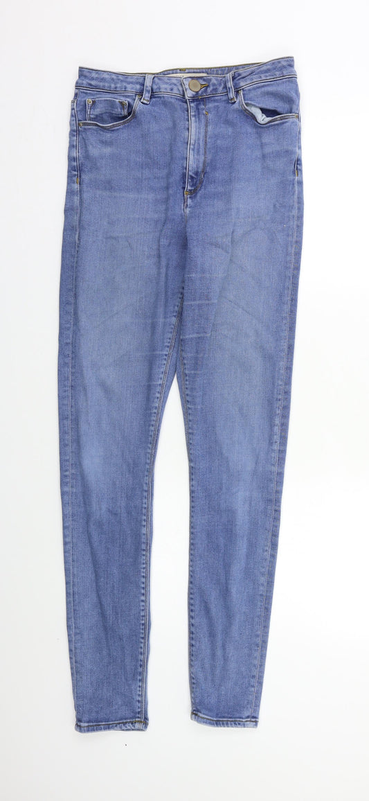ASOS Womens Blue Skinny Jeans Size S L30 in