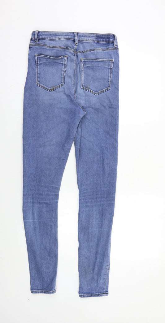 ASOS Womens Blue Skinny Jeans Size S L30 in