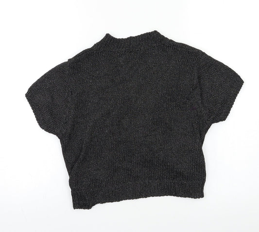 Womens UK Size 14 NEXT Black Shrug Jumper