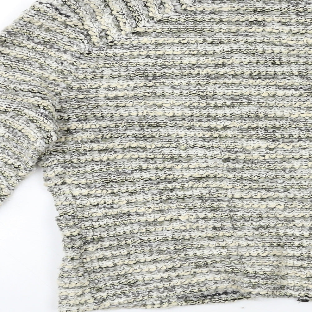 H&M Womens Beige Jacket Blazer Size M