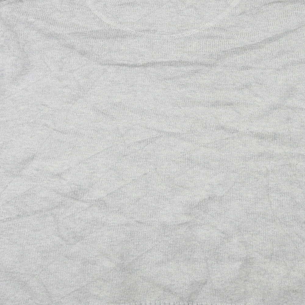 M&S Mens Grey Pullover Jumper Size L