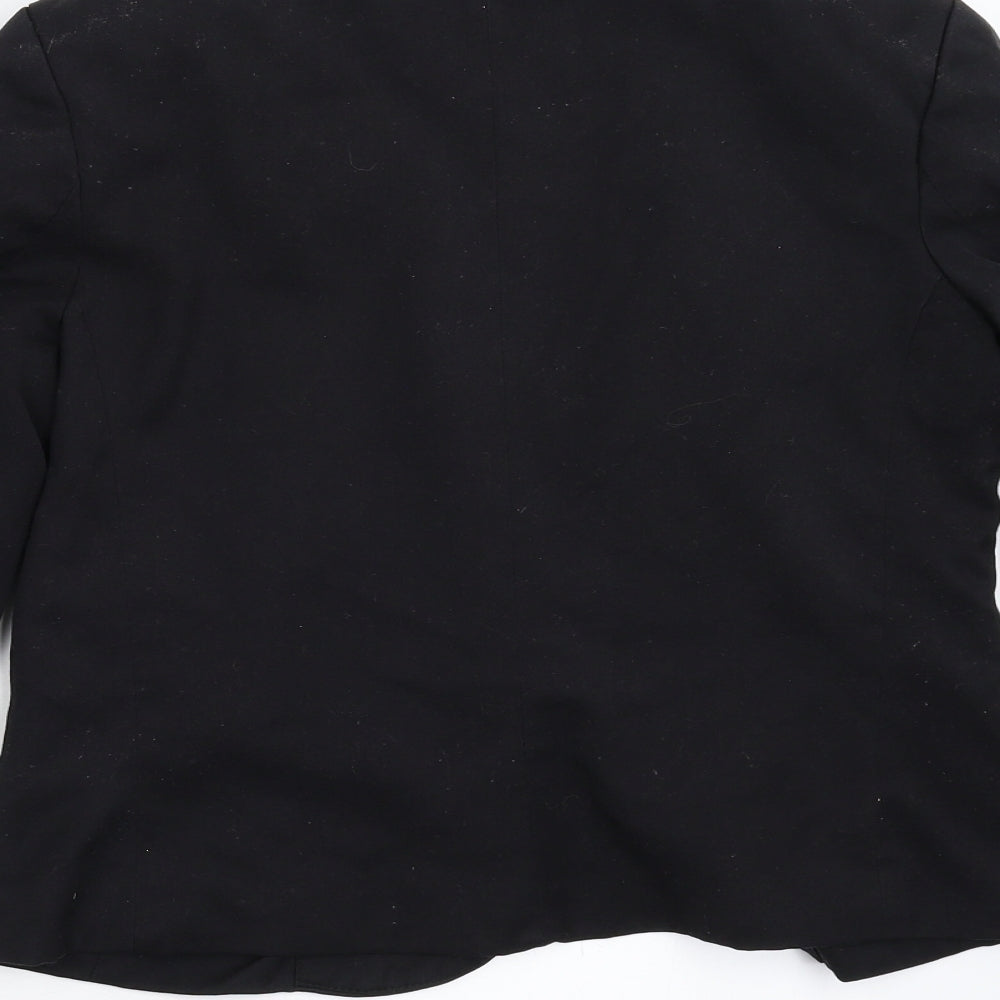 Divided Womens Black   Jacket Blazer Size 12