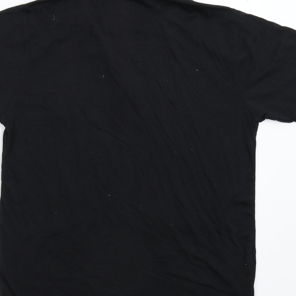Out Class Mens Black Polo Size M