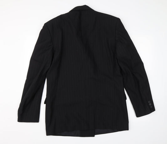 Chatsworth Mens Black Jacket Blazer Size 40