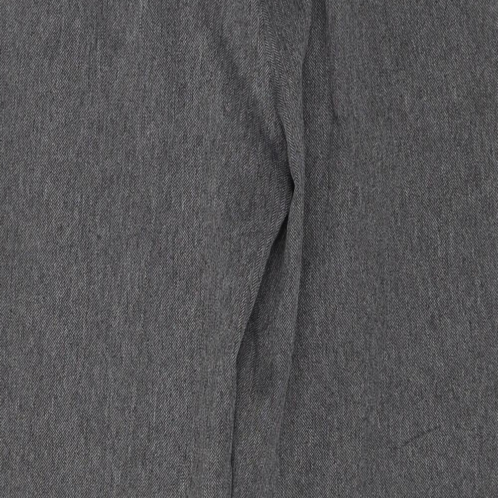 Debenhams Womens Grey Windbreaker Trousers Size 12 L24 in