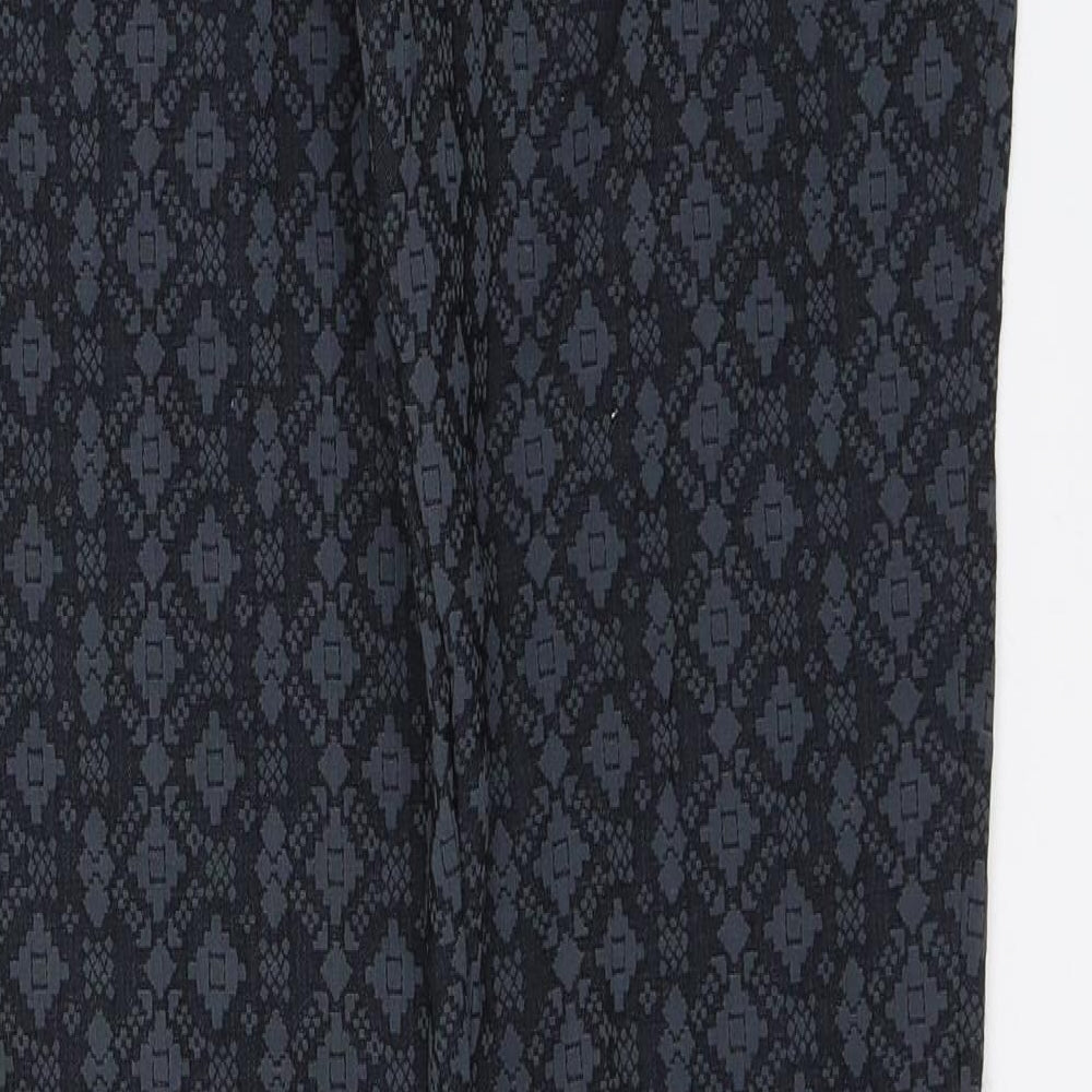 Womens UK Size 8 NEXT Regular Fit Dress Pants Blue Trousers
