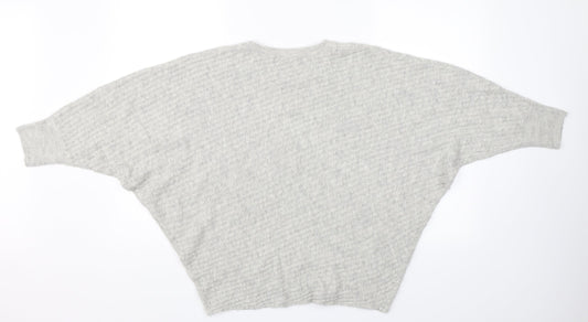 F&F Womens Grey Pullover Jumper Size 12