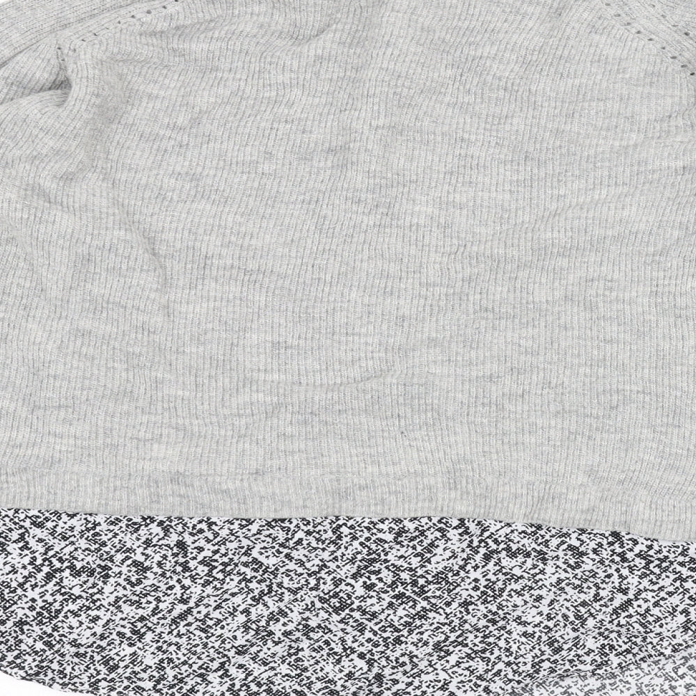 Womens UK Size 14 Marks and Spencer Grey Pullover Jumper