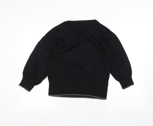 Gap Mens Black Pullover Jumper Size XS