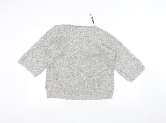 Womens UK Size S H&M Grey Pullover Jumper