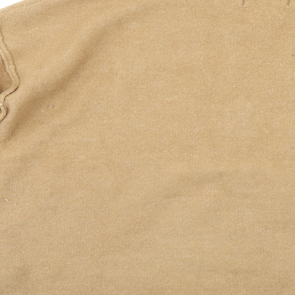 Primark Womens Beige Henley Jumper Size 8