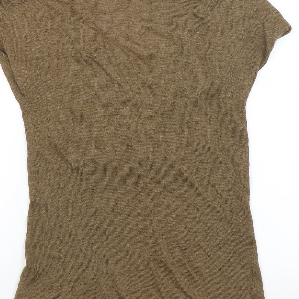 Fenn Wright Manson Womens Brown Pullover Jumper Size 8