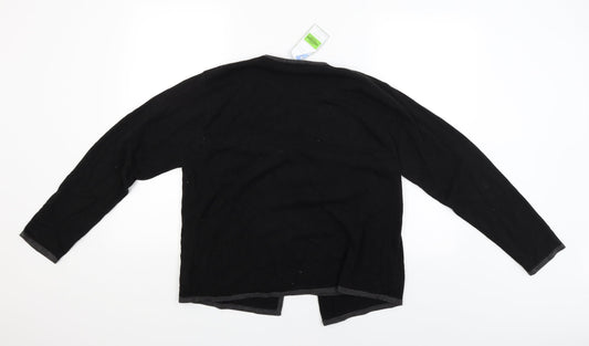 Carolyn Taylor Womens Black Pullover Jumper Size S